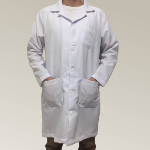 Jaleco Masculino Branco Oxford