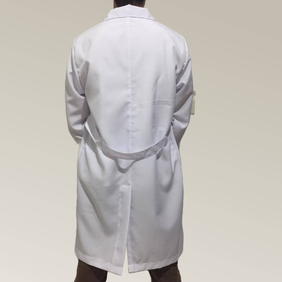 Jaleco Masculino Branco Oxford - Imagem 3